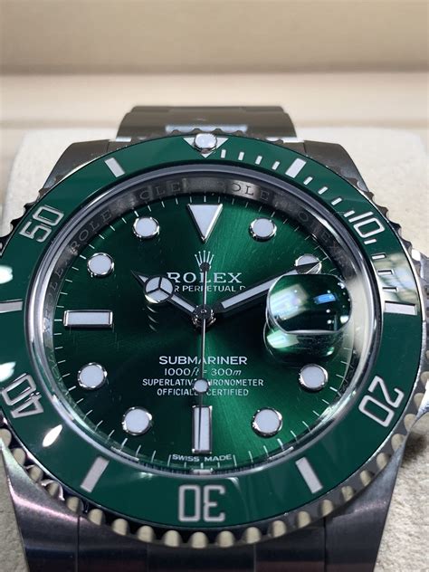 Rolex green Hulk model